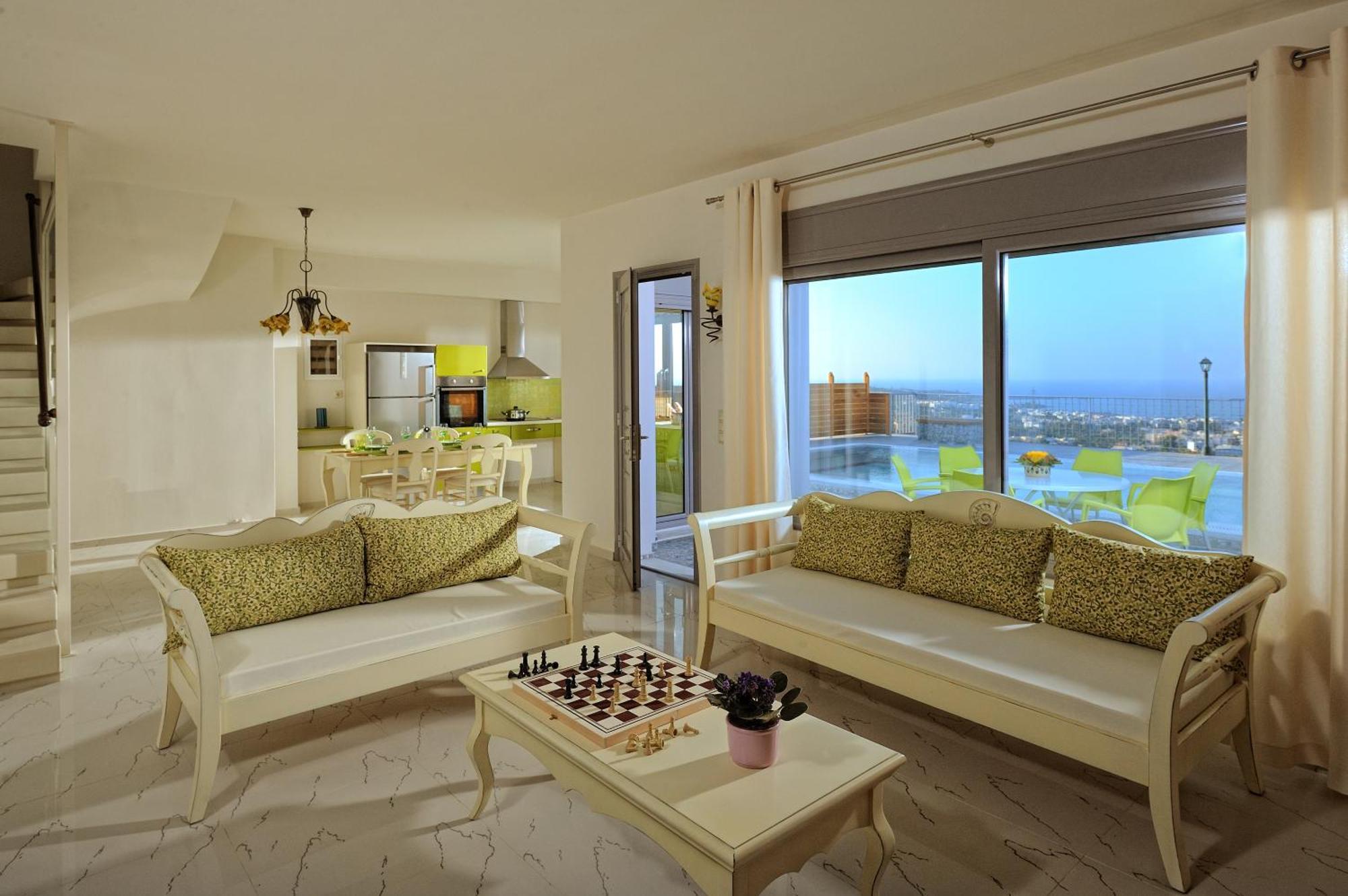 Danae Villas ヘルソニソス 部屋 写真